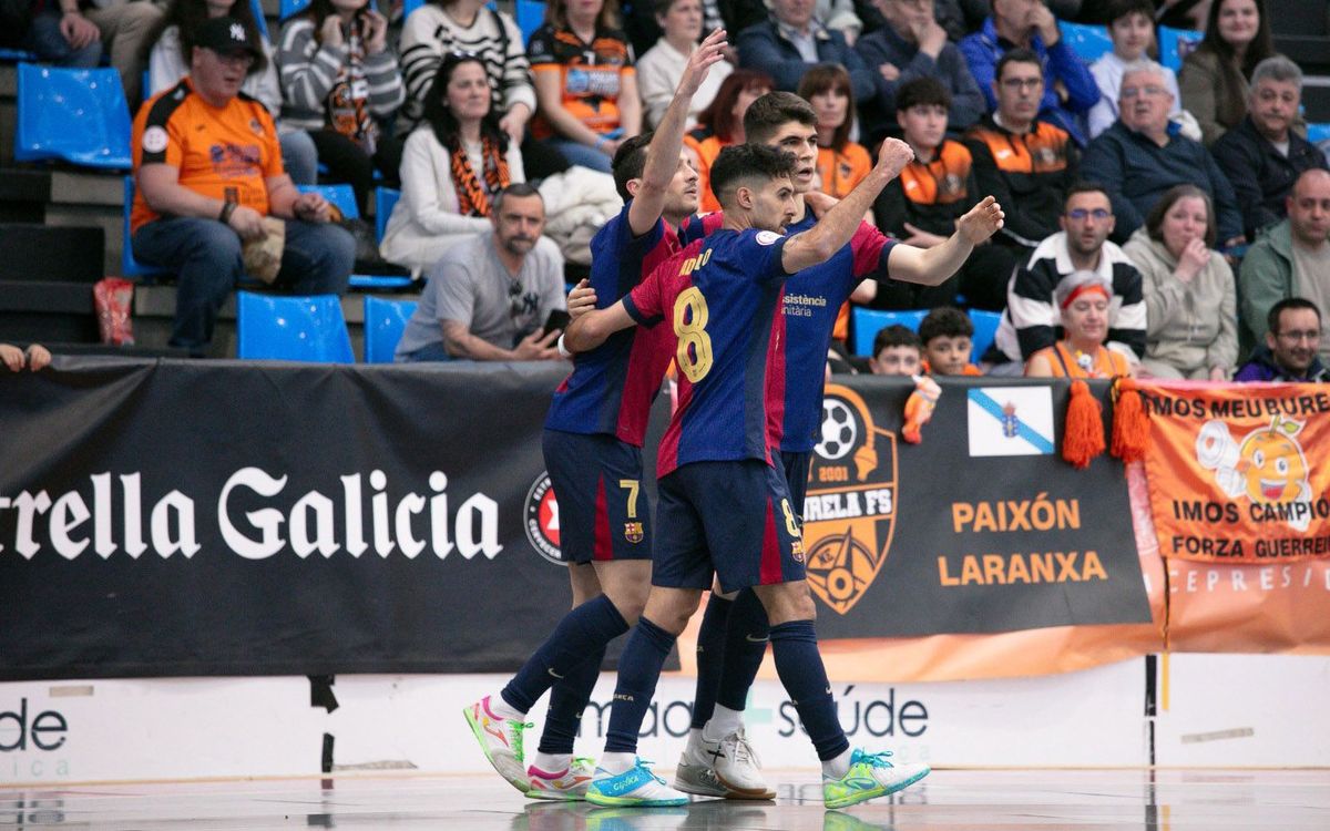 Burela 3-4 Barça: Incredible comeback