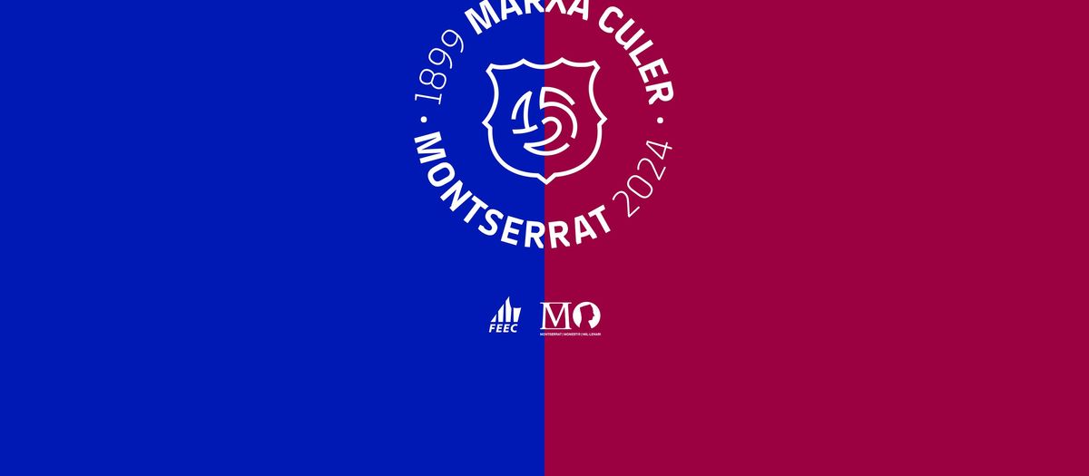 FC Barcelona and Montserrat united for the Culer Walk on June 14