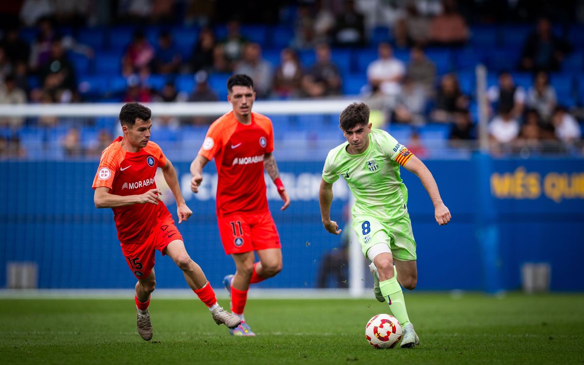 Barça Atlètic 1-3 Andorra: Defeat at the Johan